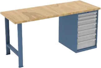 unassembled workbench